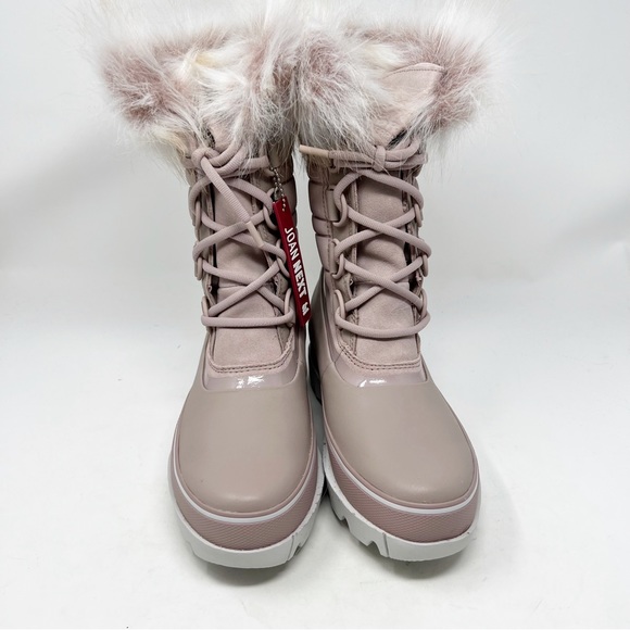 Sorel Joan of Arctic Next Boots Mauve Vapor Pink Waterproof Winter Size 6.5 9 - Picture 5 of 9
